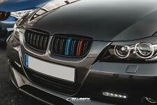 Salberk Negro Alto Brillante Riñones para BMW 3er E90 Sedán 9001DLF Colores M3