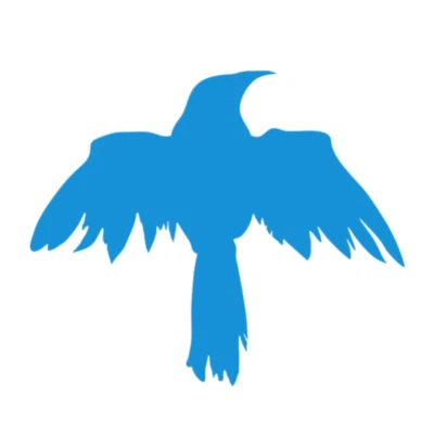 Raven Crow Decal Bumper Sticker Car Truck Laptop Mirror Window Helmet  - Image 1 of 4