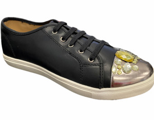 iman wedge sneakers