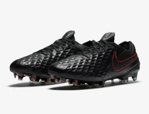 NEW Legend 8 Elite FG Men's Size 7 Black/DK Smoke Grey-Chile Red AT5293-060 RARE - Picture 1 of 6