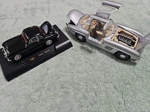 Mercedes-Benz 300 SL Convertible Silver 1:43 & 1953 Nash  - Picture 1 of 3