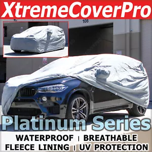 WATERPROOF CAR COVER W/MIRROR POCKET for 2018 2017 2016 2015 2014 INFINITI QX70 - Picture 1 of 11