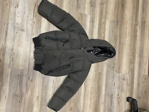 J. Whistler Kids' Olive Green Waterproof Coat Size 5 Hooded - Picture 1 of 9