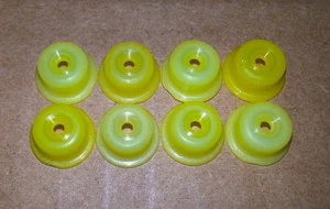 New Fuel Injector Pintle Caps Set of 8 Bosch Denso EV1 Mustang Ford 5.0 TPI - Foto 1 di 3