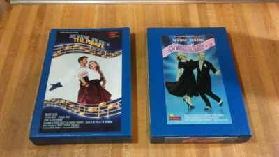 Vintage The Pirate and Swing Time,vhs,80's,judy garland,ginger rogers,vg! - Image 1 of 4