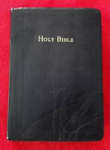 Holy Bible COKESBURY Revised Standard Version Illustrated Study Helps 1971 Black - Bild 1 von 15