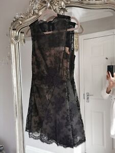 Valentino Spa Stunning Black and Nude mini dress. Size 10 Never worn rrp £2800