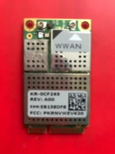 Dell Mobile Wireless Broadband 54g Mbps 802.11b/g  PCI-E Wlan Card KR-OCF265 - Picture 1 of 2