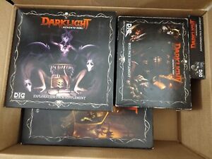 Darklight Memento Mori Board Game with expansions