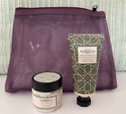 Morris & Co Jasmine & Green Tea Handscrub + Cuticle & Nail Cream in Toiletry Bag
