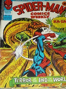 SPIDER-MAN Comics Weekly - No 145 - Date 22/11/1975 - UK Comic - Imagen 1 de 1