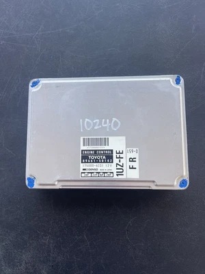 1994 Lexus LS400 módulo de controle de motor computador ECU ECM 89661-50142 - Imagem 1 de 4