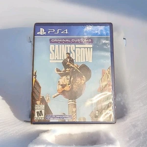Saints Row Criminal Customs Edition Sony Playstation 4 2022 sin manual impecable  - Imagen 1 de 4