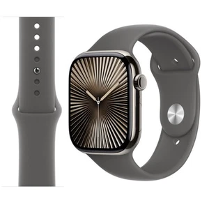 Oryginalny pasek sportowy Apple Watch STONE GREY 49mm 46mm 45mm 44mm - Zdjęcie 1 z 5