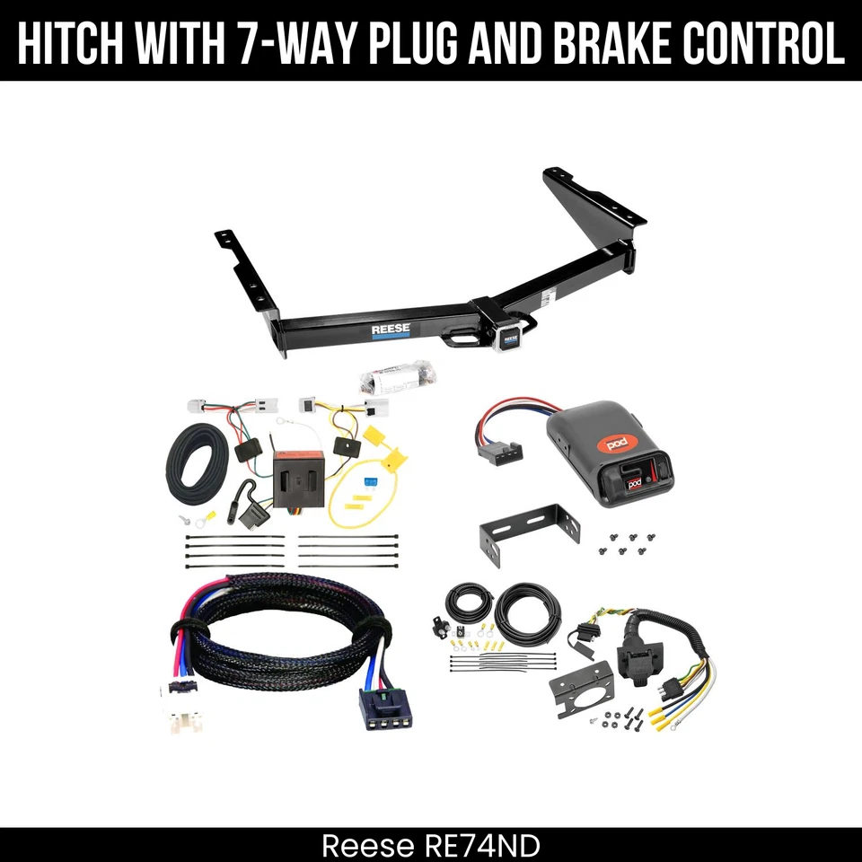 Controle de freio Hitch Tow PKG+ para 13-21 Nissan NV1500 12-21 NV2500 NV3500 44664 - Imagem 1 de 1
