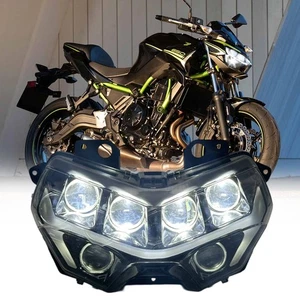 LED Headlight w/DRL for Kawasaki Z650 Z900 ABS SE ABS 2020 2021 2022 2023 2024 - Picture 1 of 12