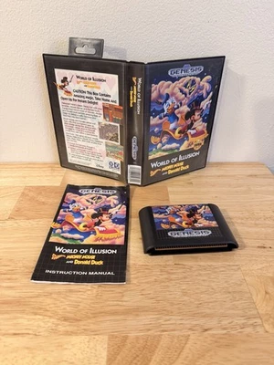 World of Illusion Starring Mickey Mouse & Donald Duck (Sega) CIB - Complete - Image 1 of 4