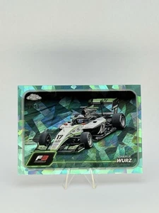 Charlie Wurz 2024 Topps Cromo Zafiro F1 #130 Aqua Refractor 77/99 - Imagen 1 de 2