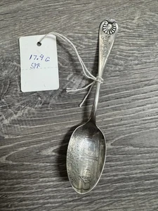 Vintage Sterling Silber Souvenir Löffel Winchester Virginia Bin Z - Bild 1 von 2
