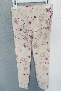 Gap Girls' Red Star Leggings Size 8 Ankle Cotton - Picture 1 of 6
