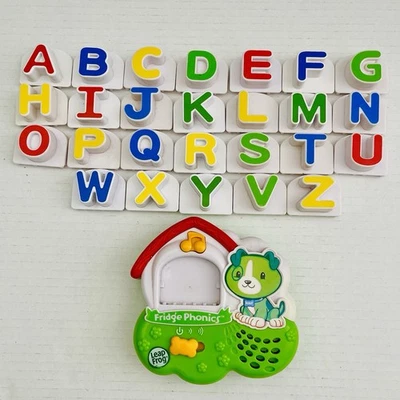 2009 Leapfrog Fridge Phonics Scout Magnetic ABC Alphabet Letters Complete Works! - Image 1 of 4