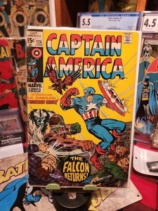 Captain America #126 Marvel Comics 1970 Nick Fury Hydra Sharon Carter Falcon - Picture 1 of 5