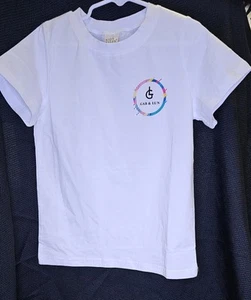 Kids White T-shirt - Picture 1 of 3