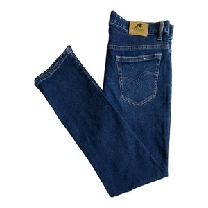 Lee Cooper LC-10 ZP Denim Jeans Men Sz 97R W38 L32 Stretch First Edition Blue - Picture 1 of 14