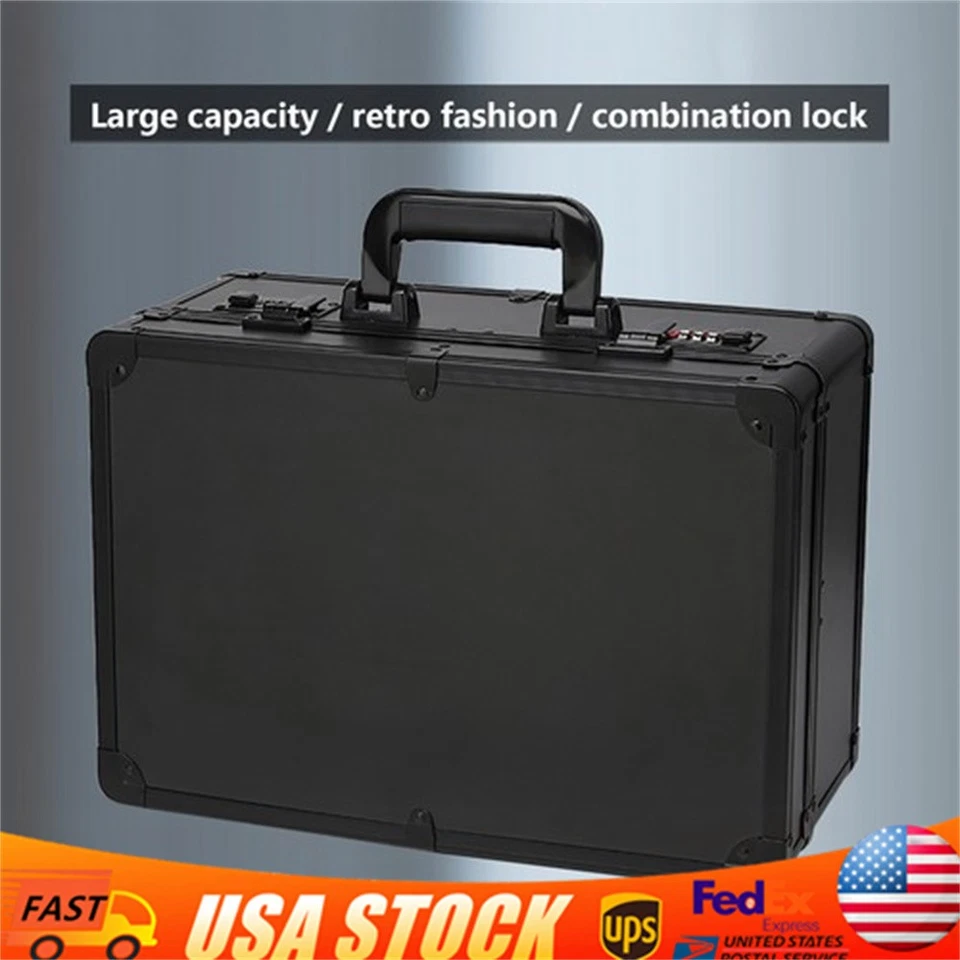 Estuche de transporte de viaje portátil grande de almacenamiento de herramientas de peluquería/caja de bolsa de peluquería EE. UU. Foto 1 de 4