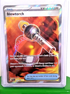 👀 Pokemon TCG - Blowtorch - 117/094 - ME02: Phantasmal Flames 🔥 (PFL) Full Art - Image 1 of 2