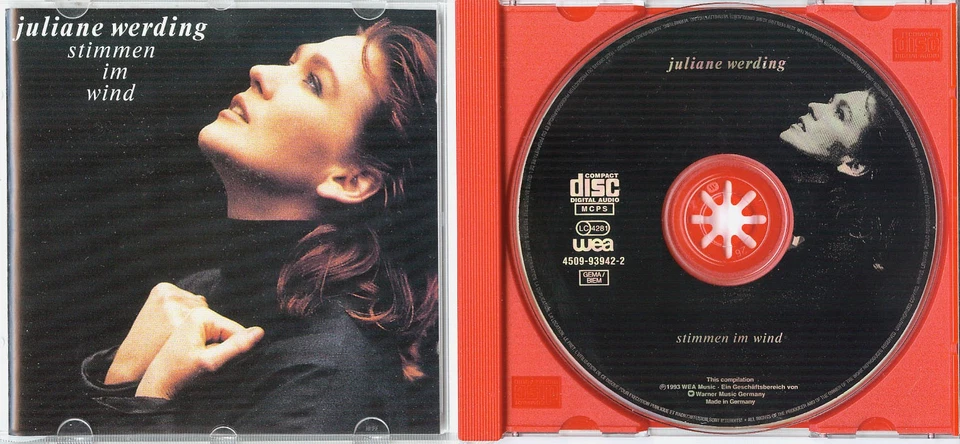 JULIANE WERDING Stimmen im Wind Best Of Greatest Hits CD w NEU Land überm Meer - Bild 1 von 1