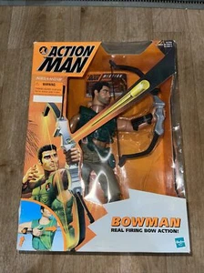 1999 Hasbro 12” Action Man Bowman Real Firing Bow Go Joe Figure 12” new - Picture 1 of 4