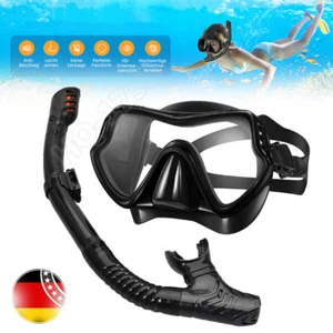 SCHNORCHELSET SCHNORCHELN SET MIT SCHNORCHEL TAUCHERBRILLE ERWACHSENE NEU - Bild 1 von 10