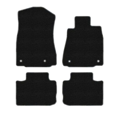 Tailored For LEXUS IS-300H (2013+) ONWARDS- Premium Black Car Floor Mats 4pc Set — 第 1/2 张图片