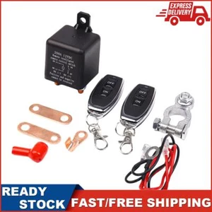 Wireless Remote Master Switches Remote Control Disconnect Switch Isolator DC 12V - Picture 1 of 12