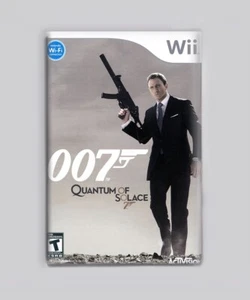 JAMES BOND 007 QUANTUM OF SO/ NINTENDO WII - IMÁN NEVERA 2"x3" (juego retro - Imagen 1 de 3