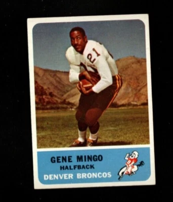 11372* 1962 Fleer # 35 Gene Mingo Ex-Mt - Image 1 of 2