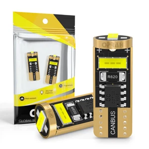 2-20X T10 194 168 W5W COB Canbus LED Bombillas Coche Ámbar Blanco 12V DC 2055 SMD - Imagen 1 de 17