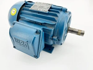 New WEG 00112ET3E145T-W22 Motor 1Hp 1150RPM 208-230/460V AC145T - Picture 1 of 6