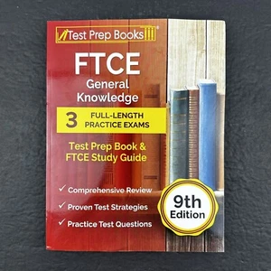 FTCE General Knowledge 9th Edition: Test Prep Book & FTCE Study Guide - Picture 1 of 6
