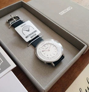 SEIKO Metronome Watch Standard Line Color Monotone SMW006A Wristwatch Gift Japan - Picture 1 of 24