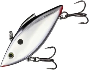 Bill Lewis Rat-L-Trap 0.5oz Chrome Black Batfish Sounds Catches Multiple Species - Picture 1 of 1