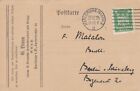 GER20224) PC Germany 1925, franked with 5pfg green New National Eagle, canceled 