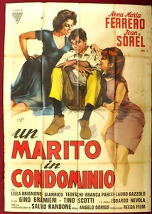 Un marito in condominio Manifesto Poster Affiche Dorigo Anna Maria Ferrero Sorel - Picture 1 of 1