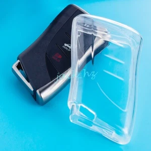 Transparent Clear Car Key Fob Cover Case Bag For For Lexus NX RX UX ES LC LX LS - Picture 1 of 8