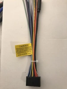 Boss Wire Harness for 20 Pins 2 Din BV9358B, BV960NV Bluetooth w/Backup camera - Picture 1 of 7