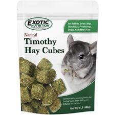 Timothy Hay Cubes (1 lb.) - High Fiber Treat - Rabbit, Guinea Pig, Chinchilla