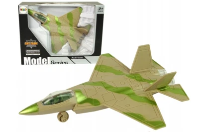 Big (21 cm) The 31 Fighter Aircraft Plane Light Sound Scale 1:80 Toy Gift - Image 1 of 4