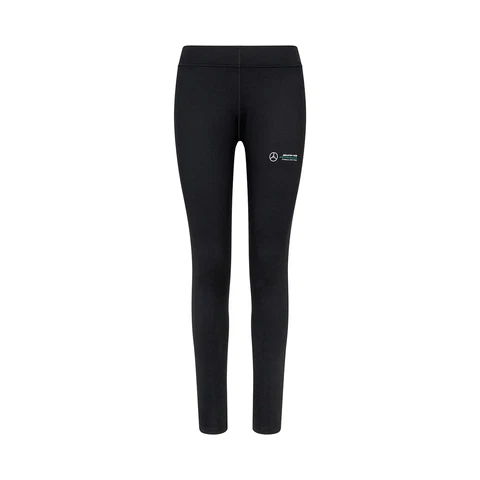 New 2023 Logo Black Mercedes AMG F1 women's Leggings pants (S) F1 Cover