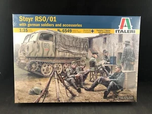 Italeri Steyr RSO/01 w/Soldiers & Accessories 1:35 Scale Plastic Model Kit 6549 - Picture 1 of 5